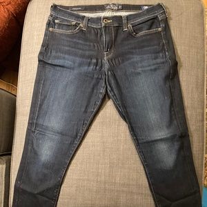 Lucky Brand Jeans Charlie Skinny Dark Wash Strech Size 10/30A